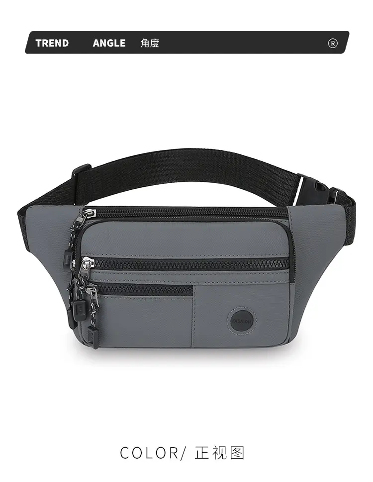 Men's Multi-Layer Waist Bag with 4 Colors — feature 13