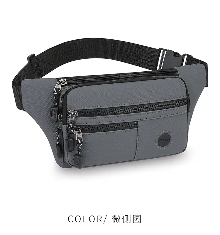 Men's Multi-Layer Waist Bag with 4 Colors — feature 14