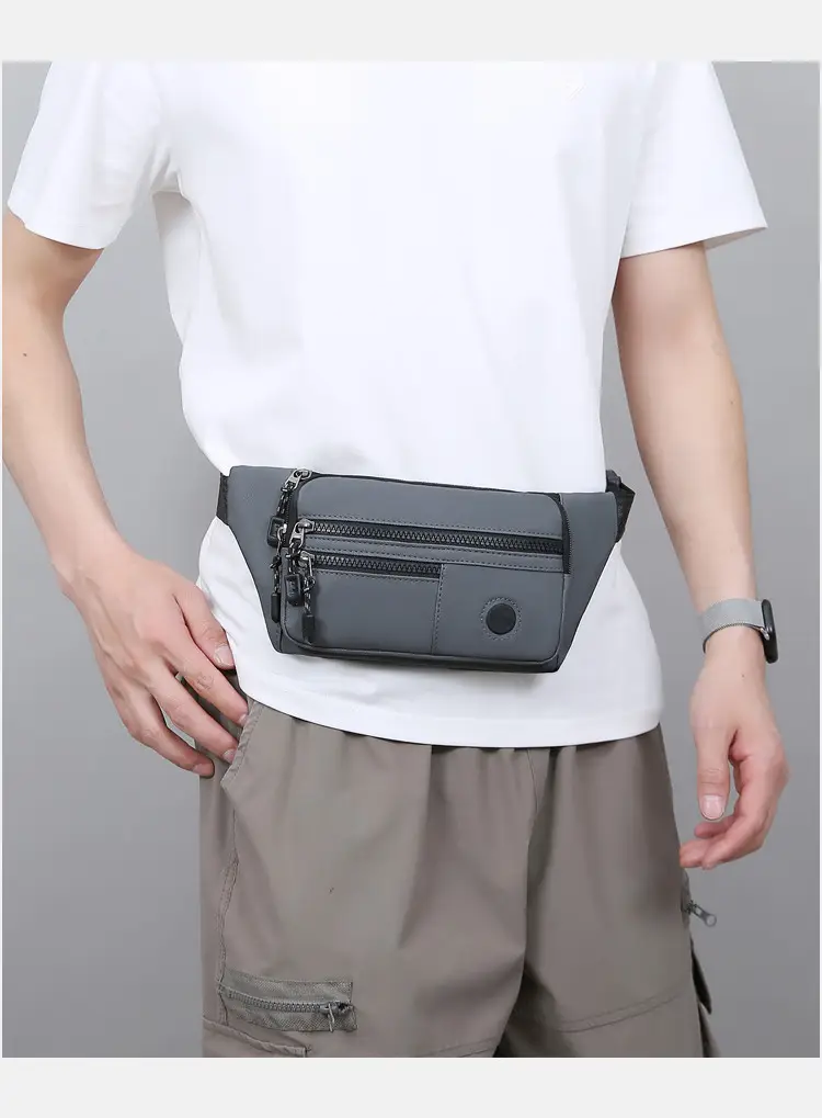 Men's Multi-Layer Waist Bag with 4 Colors — feature 31