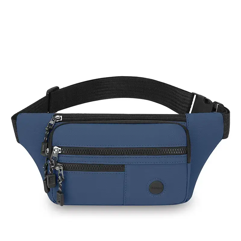 Men's Multi-Layer Waist Bag Pu Leather 6000mAh - Image 2
