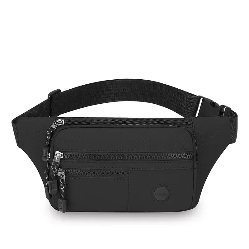 Men's Multi-Layer Waist Bag Pu Leather 6000mAh - Image 4