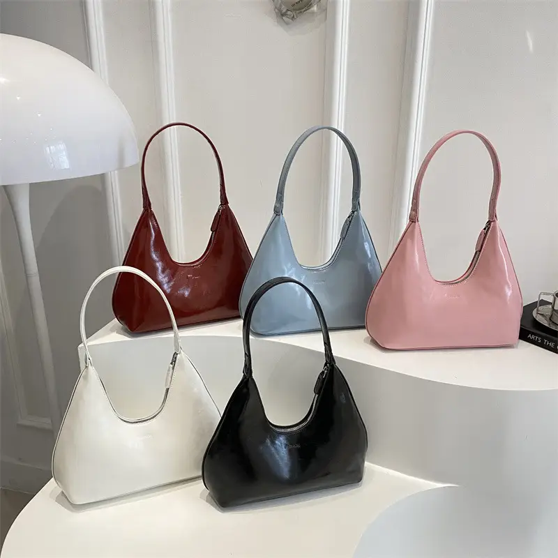 White Textured Shoulder Bag for Women 2025 - Image 6