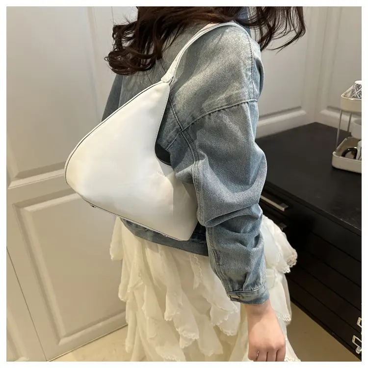 White Textured Shoulder Bag for Women 2025 — feature 11