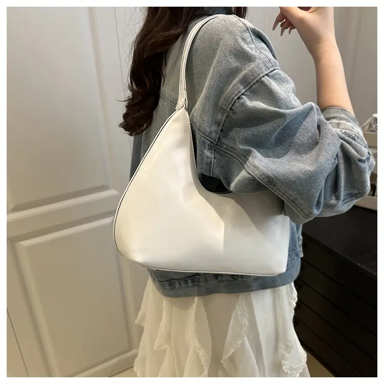 White Textured Shoulder Bag for Women 2025 — feature 9
