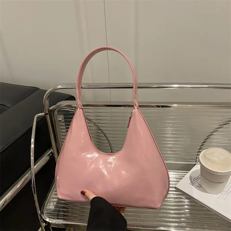 White Textured Shoulder Bag for Women 2025 - Image 3