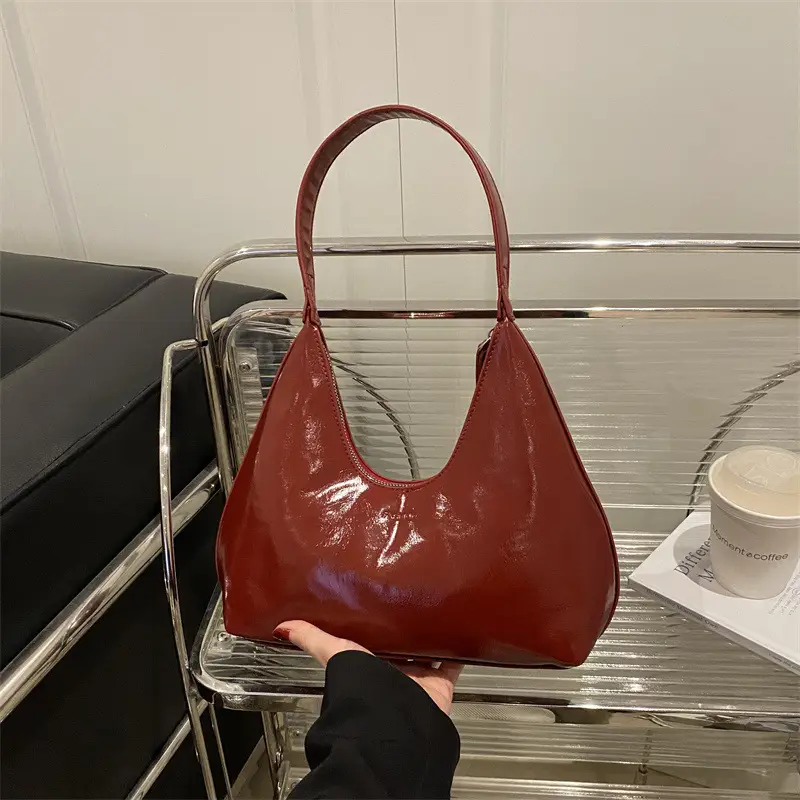 White Textured Shoulder Bag for Women 2025 - Image 5
