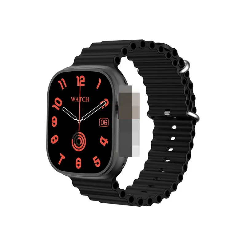 Smart Watch with Nfc & Voice Assistant Orange - Image 2
