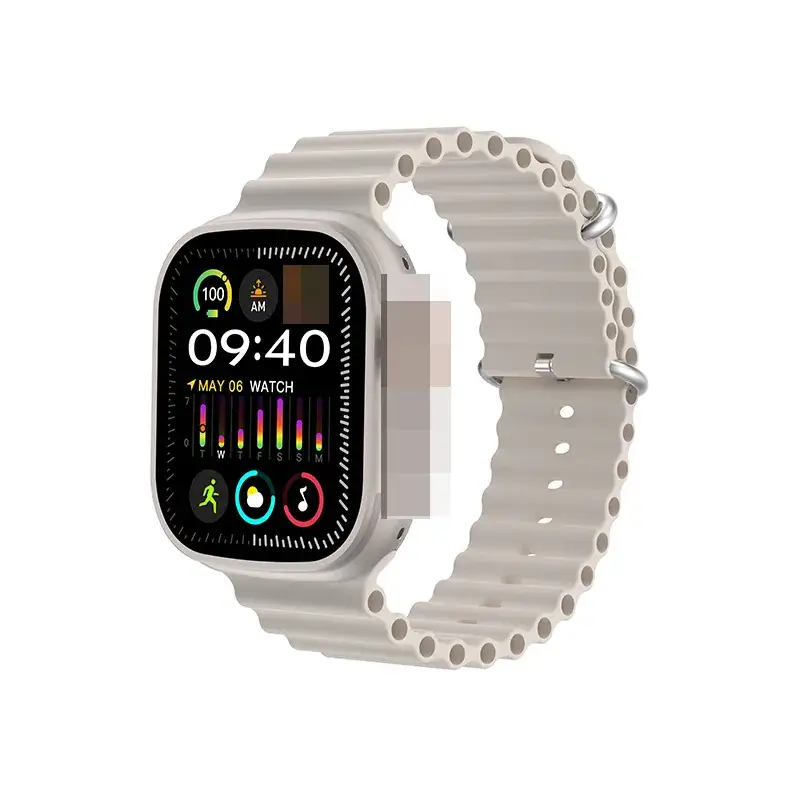 Smart Watch with Nfc & Voice Assistant Orange - Image 3