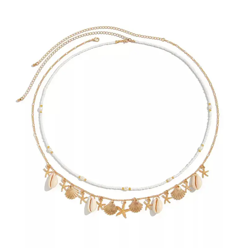 Pearl Shell Waist Chain with Conch Tassels for Women - Image 6