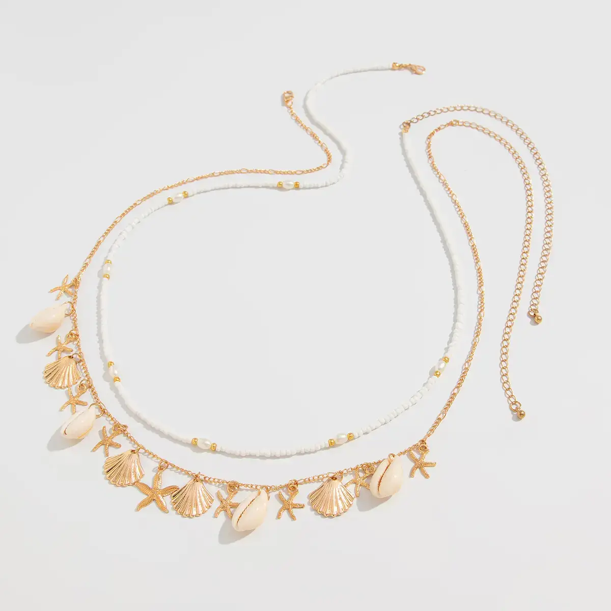 Pearl Shell Waist Chain with Conch Tassels for Women — feature 7