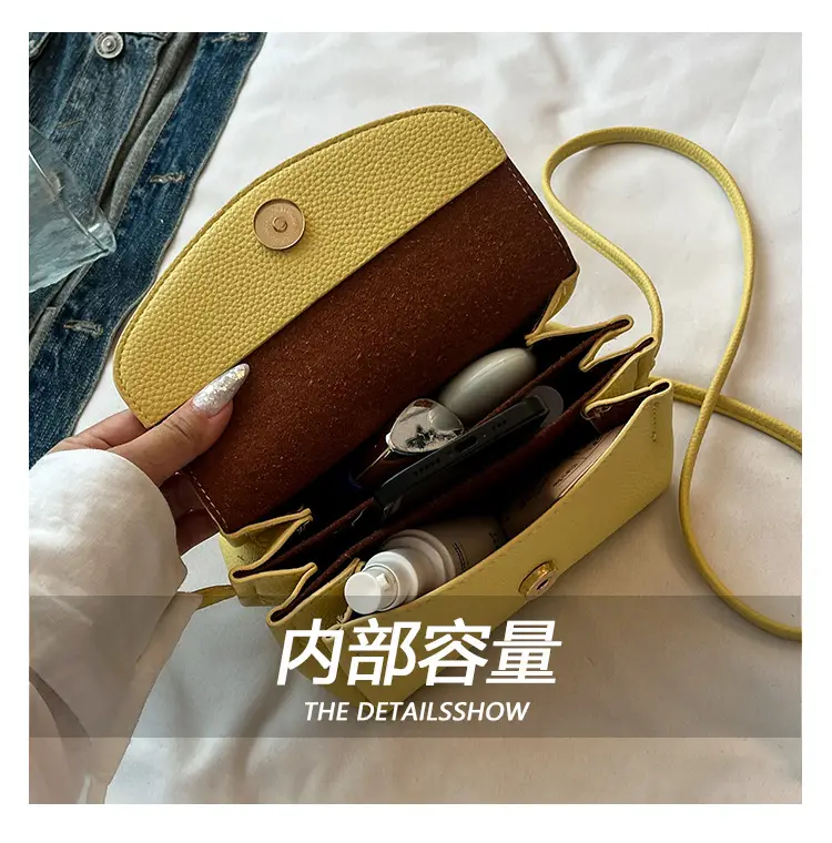 Black Leather Square Phone Bag for Women 2026 — feature 10