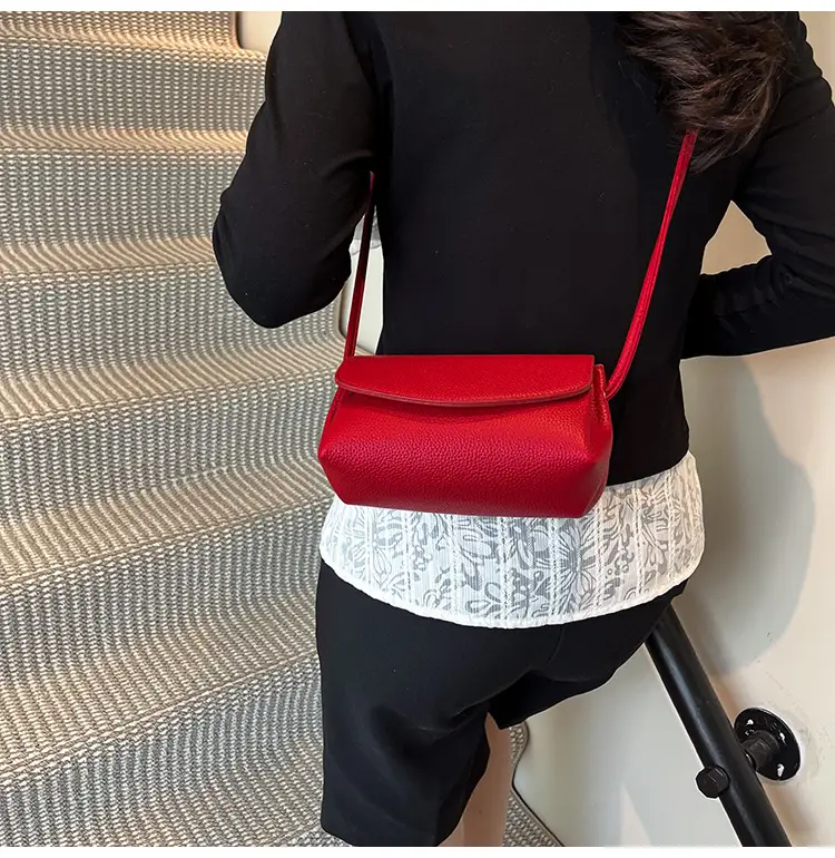 Black Leather Square Phone Bag for Women 2026 — feature 23
