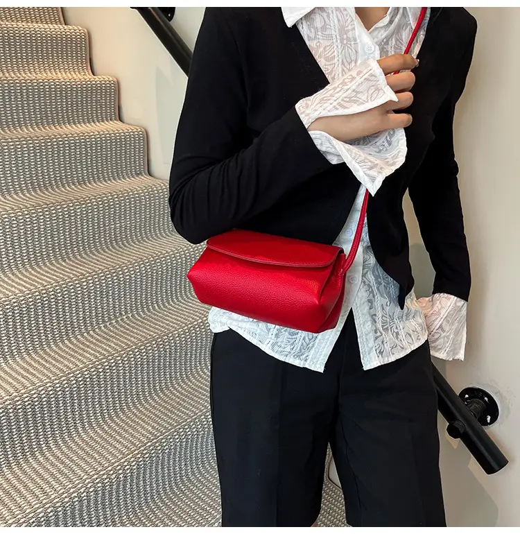 Black Leather Square Phone Bag for Women 2026 — feature 24