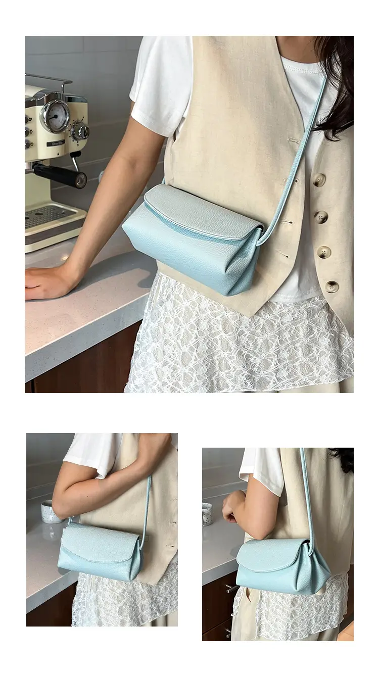 Black Leather Square Phone Bag for Women 2026 — feature 6