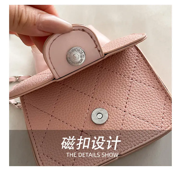 Yellow Bow Mini Chain Shoulder Bag for Women — feature 7