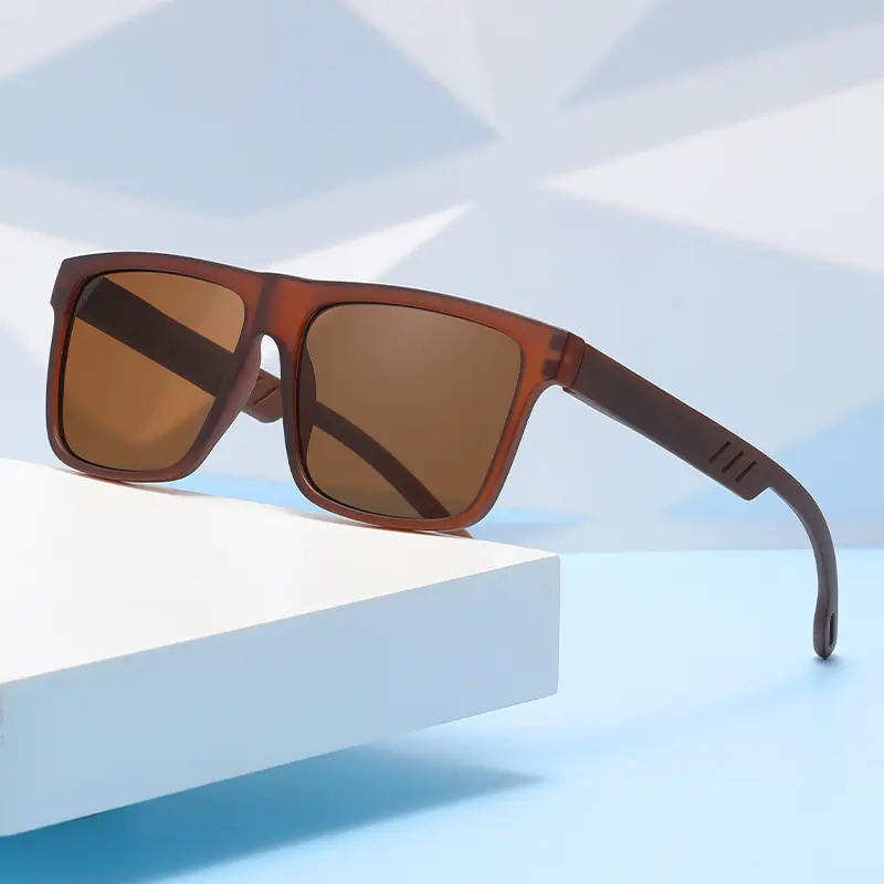 Men's Retro Anti-UV Bamboo Sunglasses Black - Image 10
