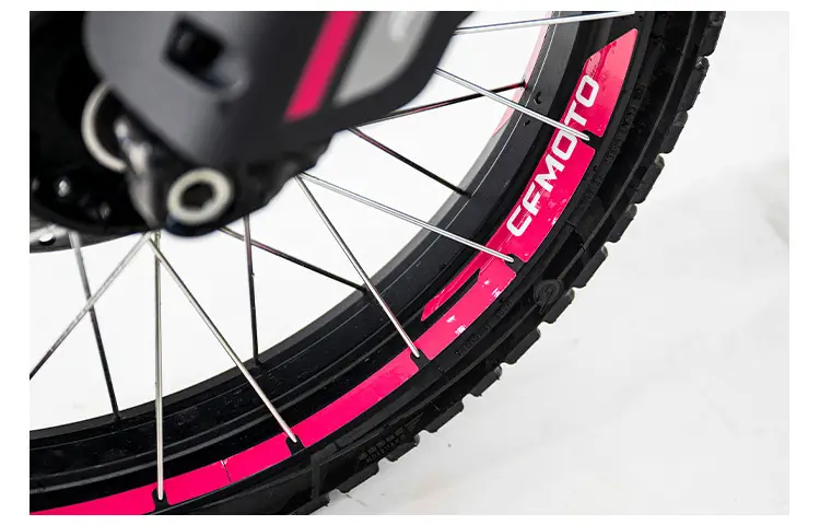Dongfeng 450Mt Waterproof Wheel Stickers Pink — feature 4