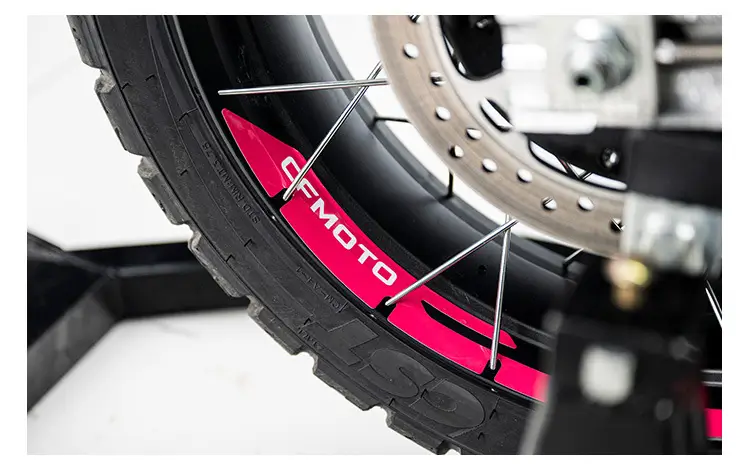 Dongfeng 450Mt Waterproof Wheel Stickers Pink — feature 6