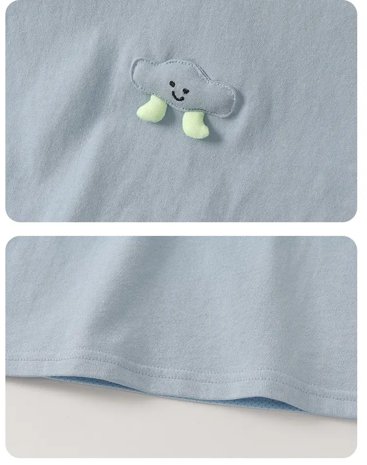 Kids White Mesh Sleeveless T-Shirt Baby Tops — feature 12