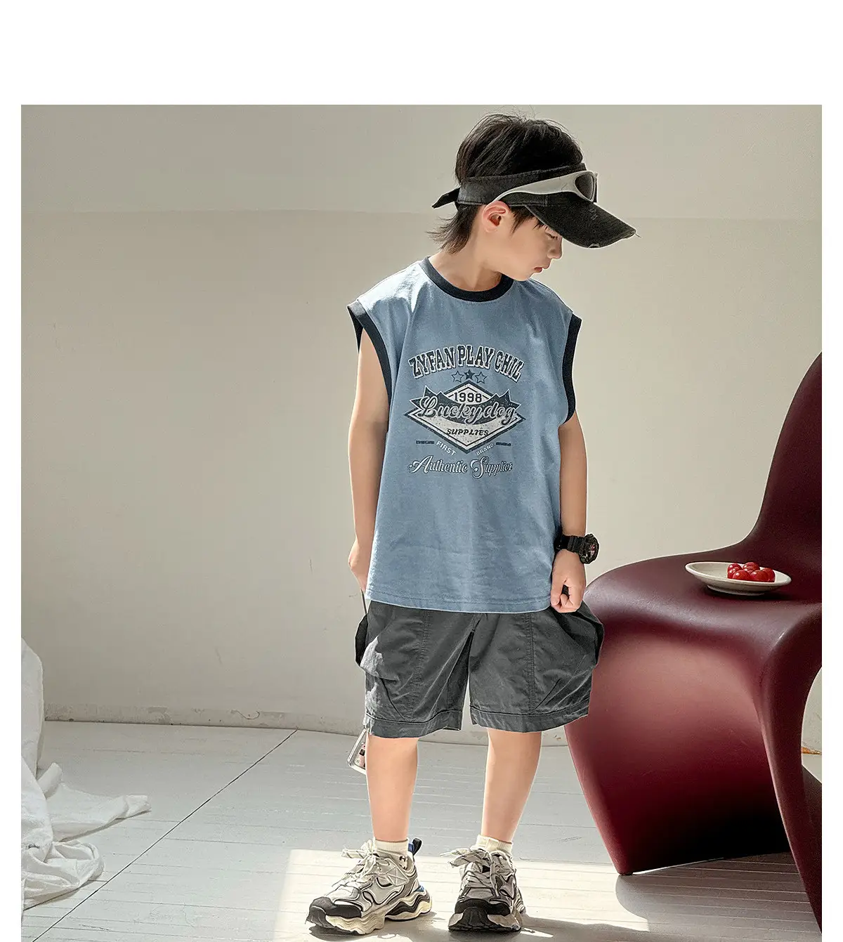 Zhenpinxuan Kids Red Sleeveless Vest 2025 — feature 16