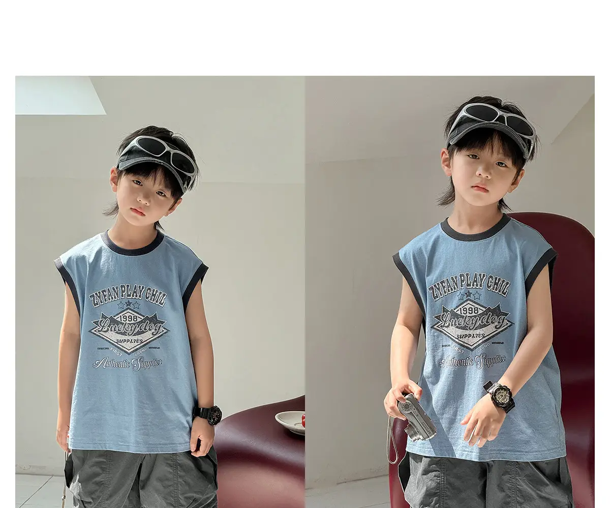 Zhenpinxuan Kids Red Sleeveless Vest 2025 — feature 17