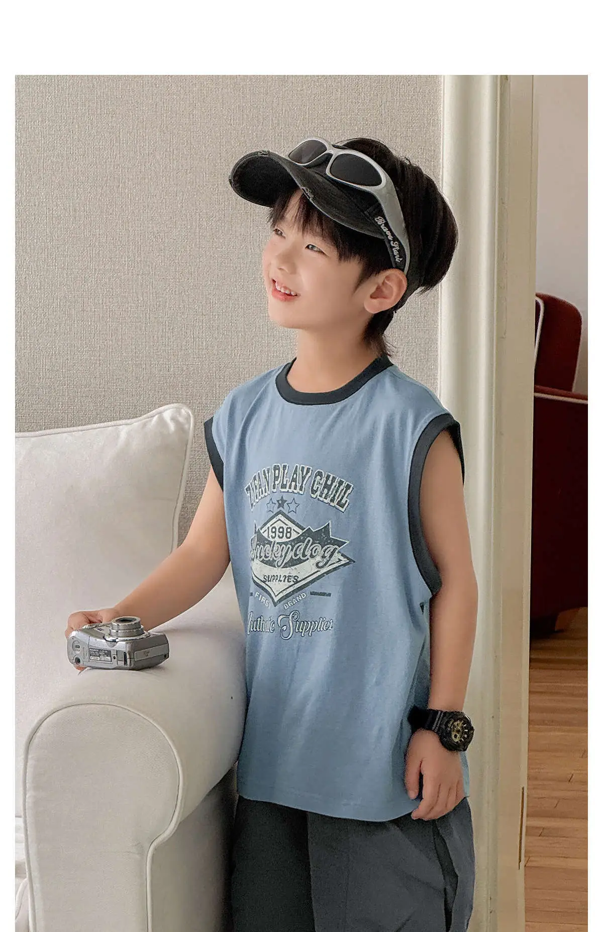 Zhenpinxuan Kids Red Sleeveless Vest 2025 — feature 18