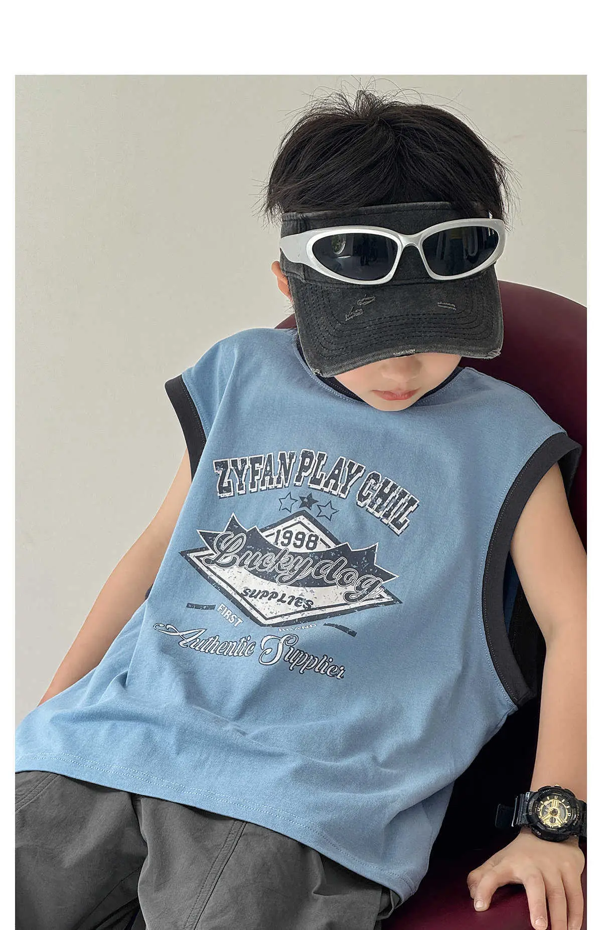 Zhenpinxuan Kids Red Sleeveless Vest 2025 — feature 21