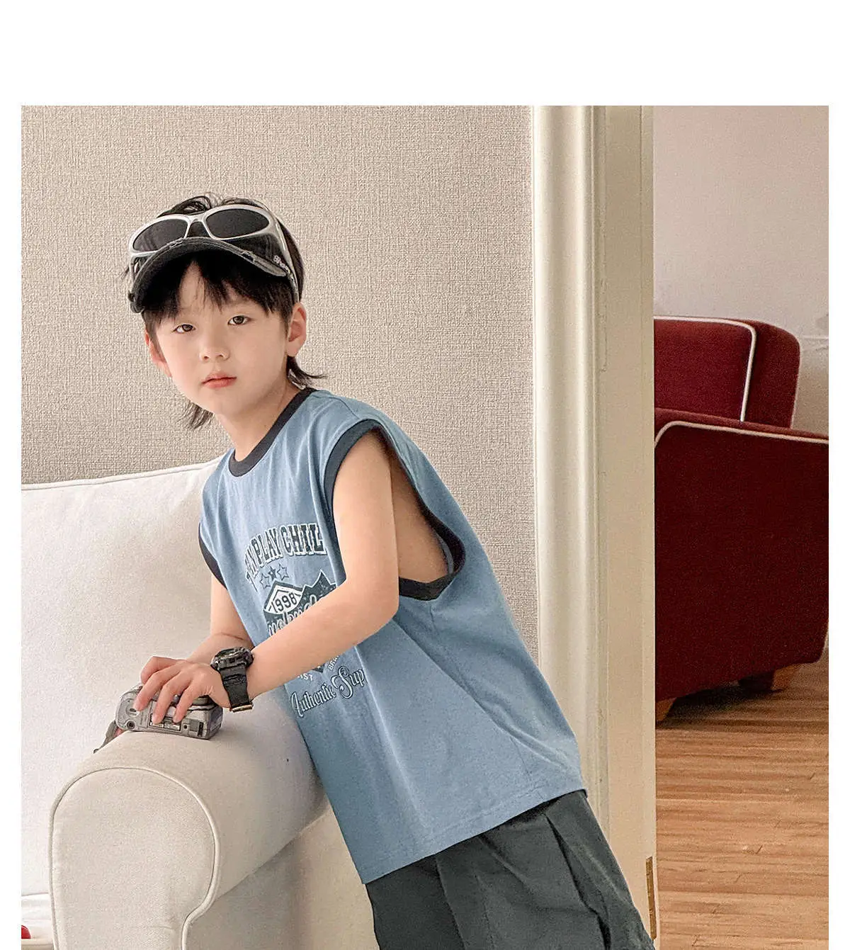 Zhenpinxuan Kids Red Sleeveless Vest 2025 — feature 22