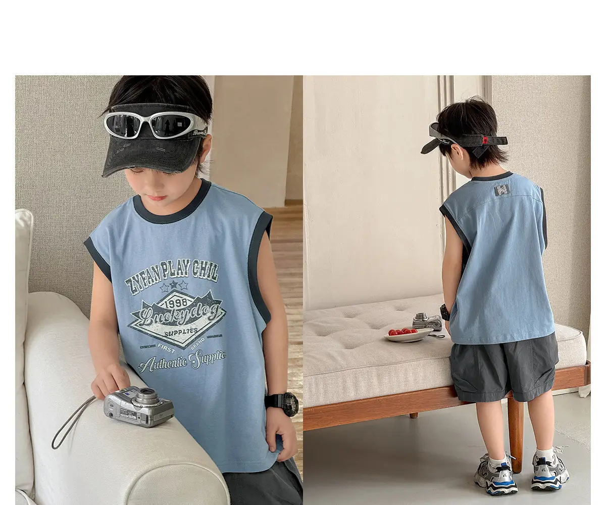 Zhenpinxuan Kids Red Sleeveless Vest 2025 — feature 23