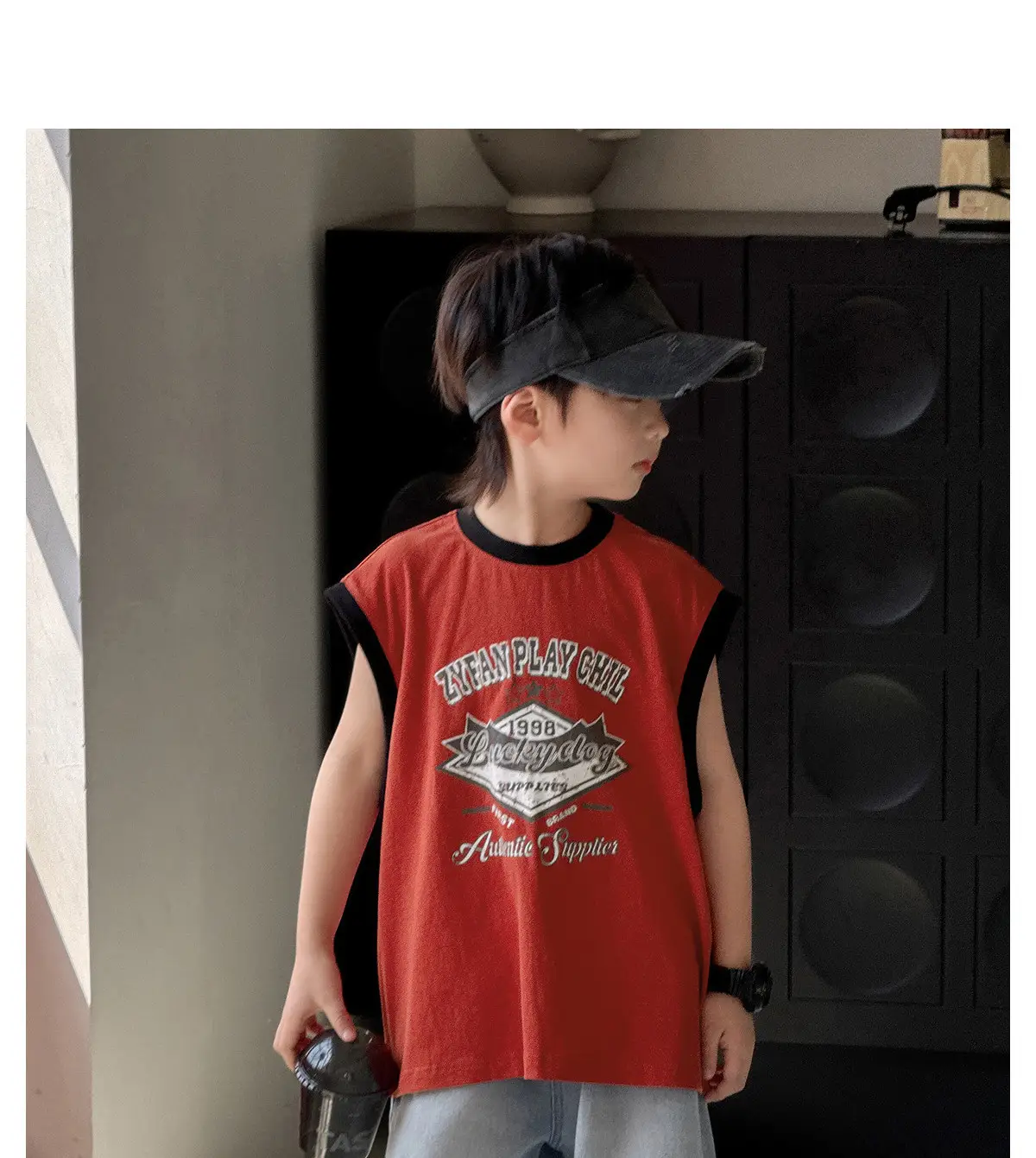 Zhenpinxuan Kids Red Sleeveless Vest 2025 — feature 25