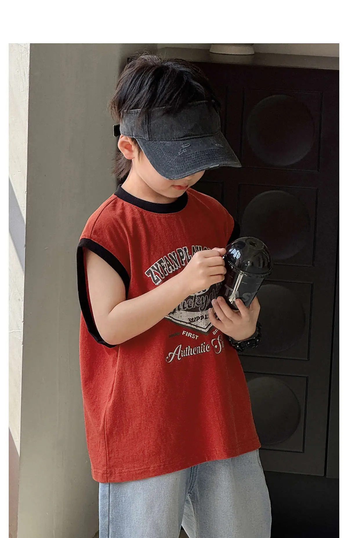 Zhenpinxuan Kids Red Sleeveless Vest 2025 — feature 27