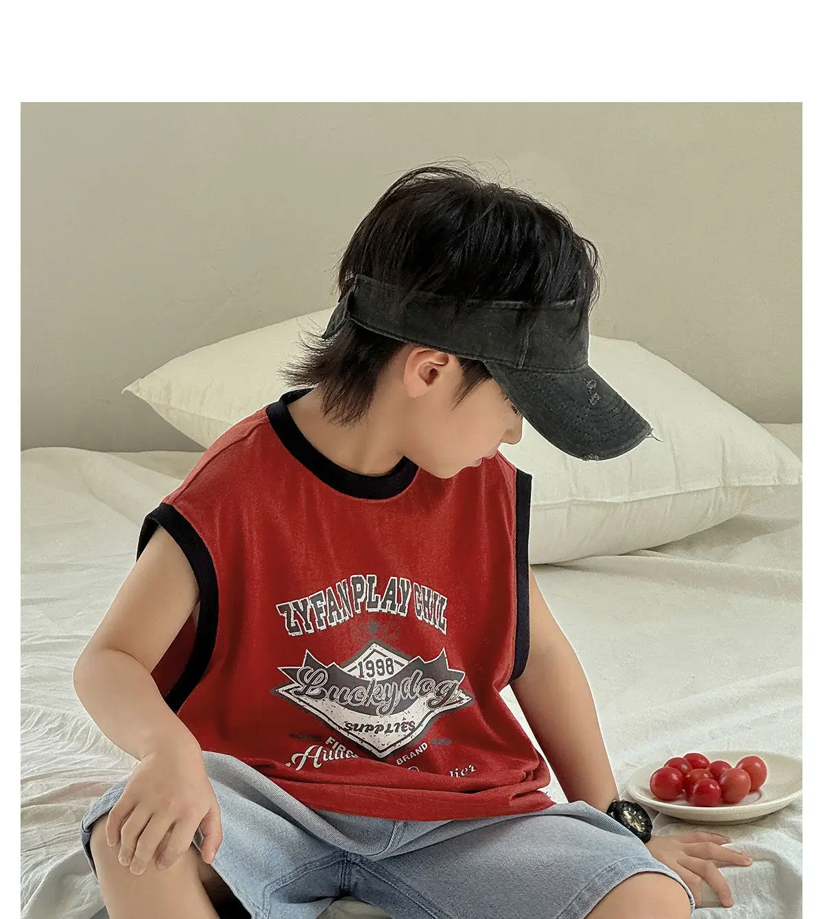 Zhenpinxuan Kids Red Sleeveless Vest 2025 — feature 28