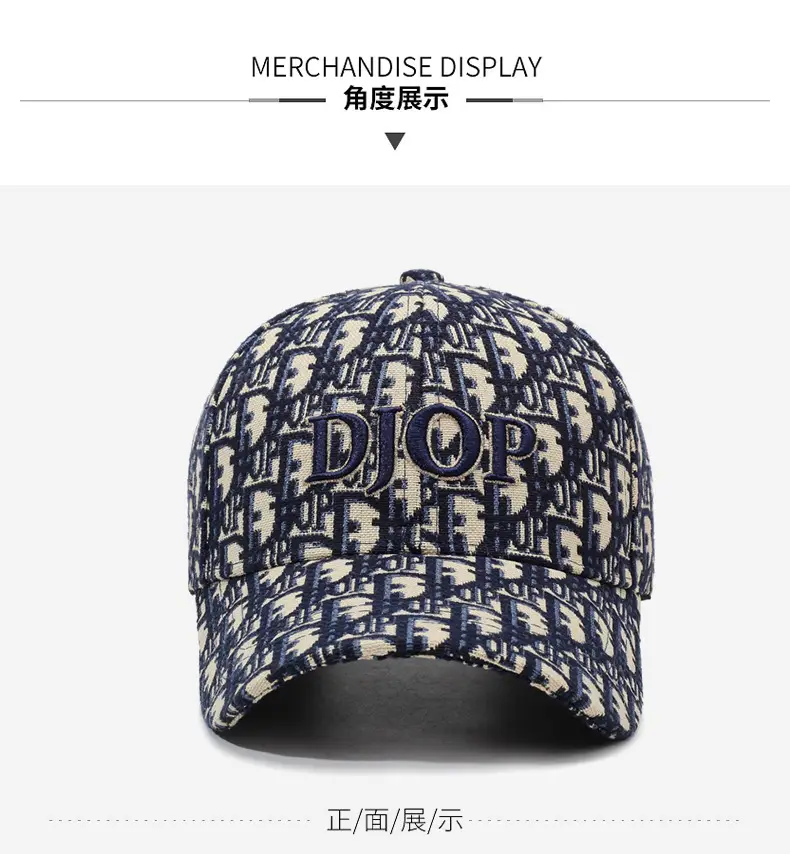 Men Women Letter Print Peaked Caps Spring Fall — feature 9