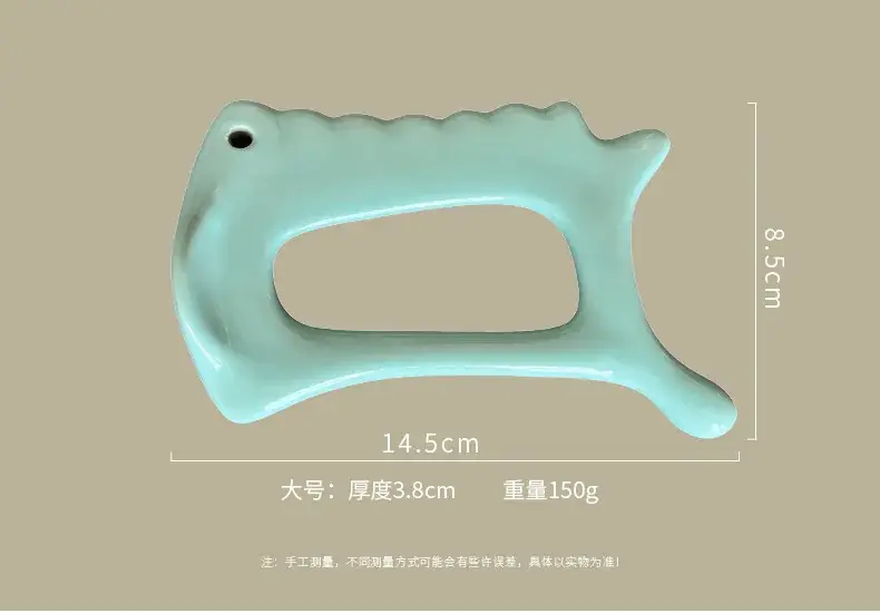 Cross-Border Korean Royrosa Ceramic Scraping Board Facial Massage Stick Facial Scraping Therapy Beauty Board Massage Tool — feature 18