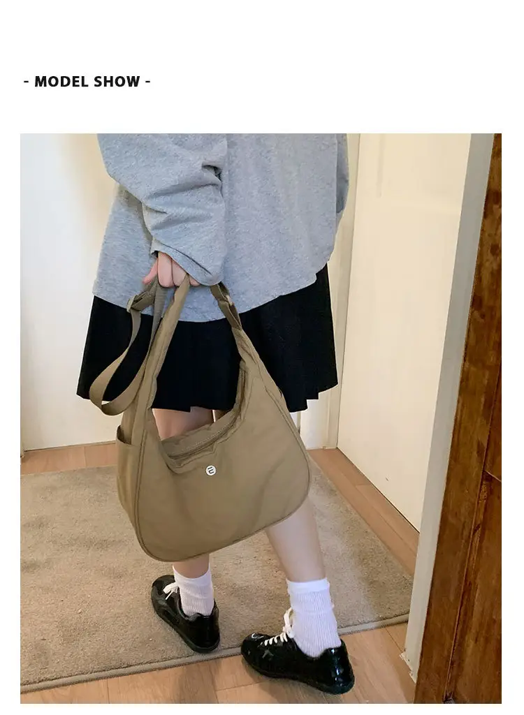 Nylon Women's Shoulder Crossbody Bag Large Capacity — feature 9