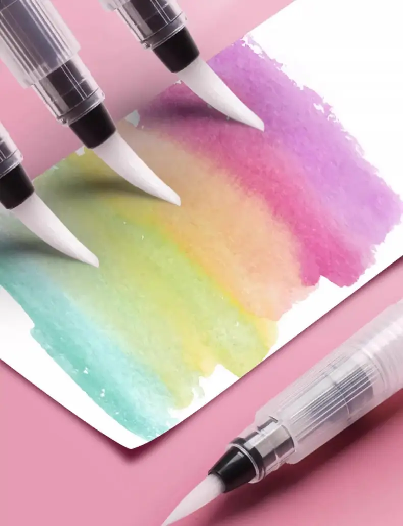Feileniu Watercolor Paint Dot Color Card 24 Colors Solid Line Drawing Painting Paint Art Student Portable Travel Watercolor — feature 15