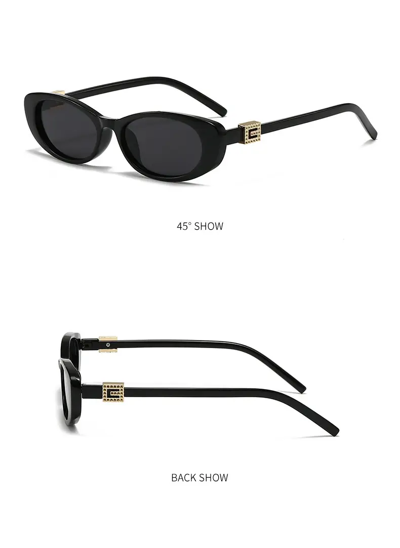 Small Face Retro Cat-Eye Sunglasses for Women β feature 10