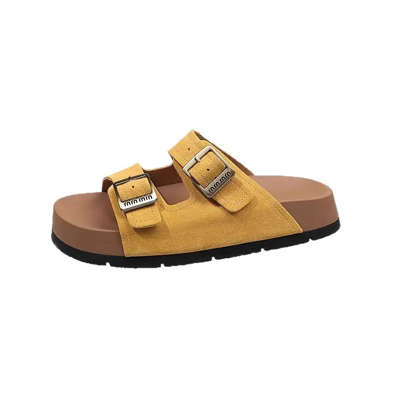 Women Red Birkenstock Slippers Summer Outer Wear 2025 - Image 9