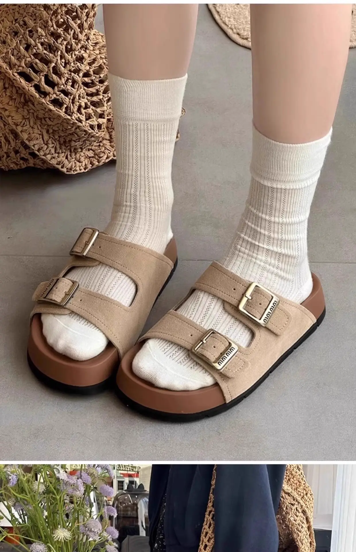 Women Red Birkenstock Slippers Summer Outer Wear 2025 — feature 12