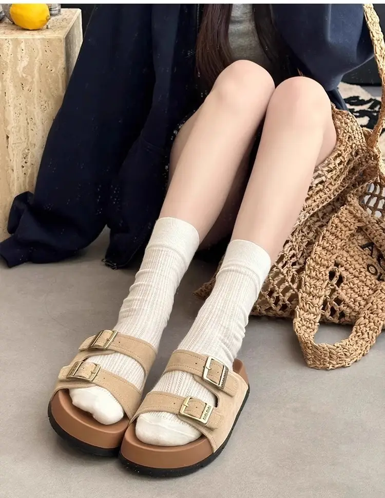Women Red Birkenstock Slippers Summer Outer Wear 2025 — feature 16