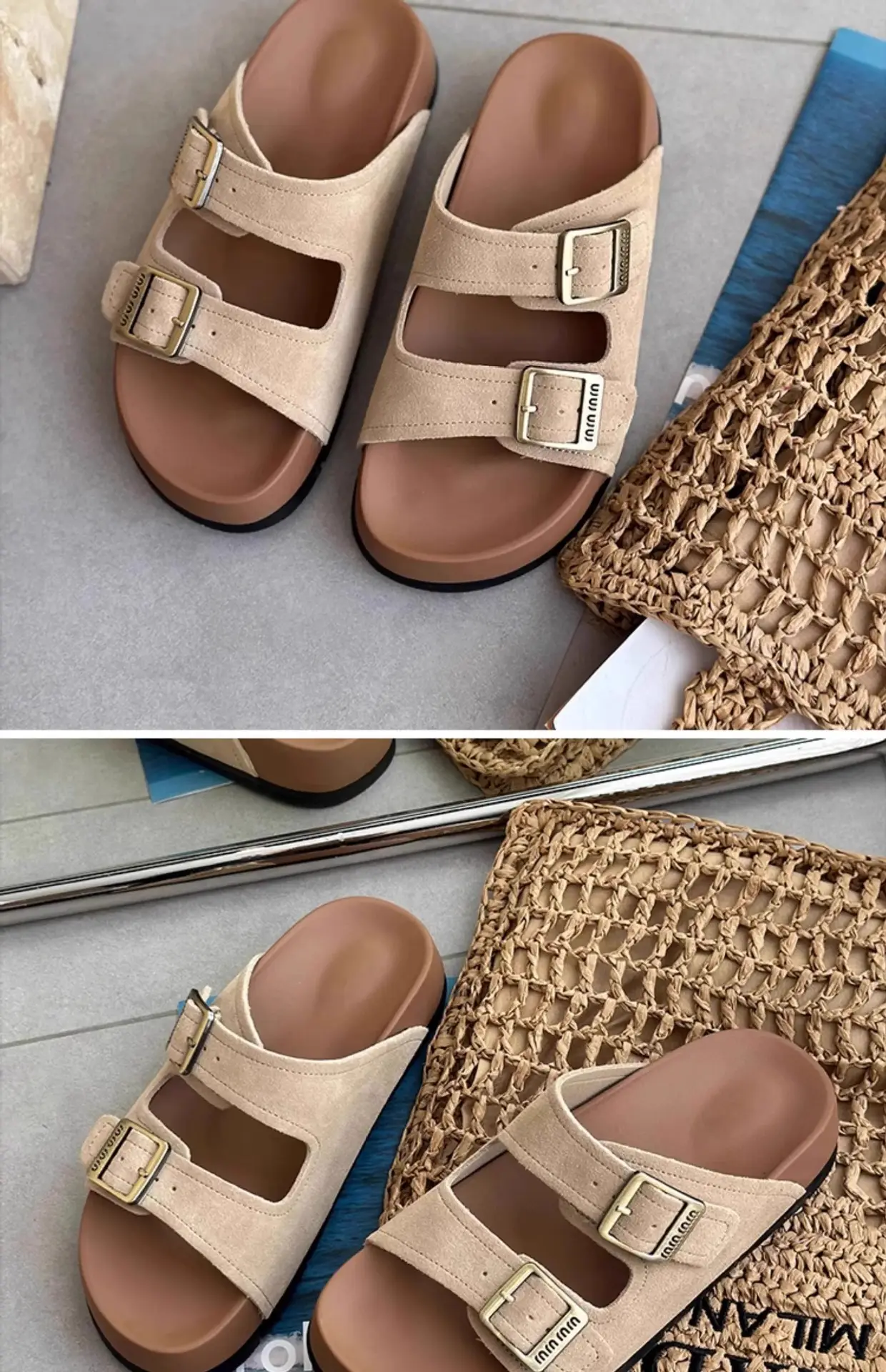 Women Red Birkenstock Slippers Summer Outer Wear 2025 — feature 4