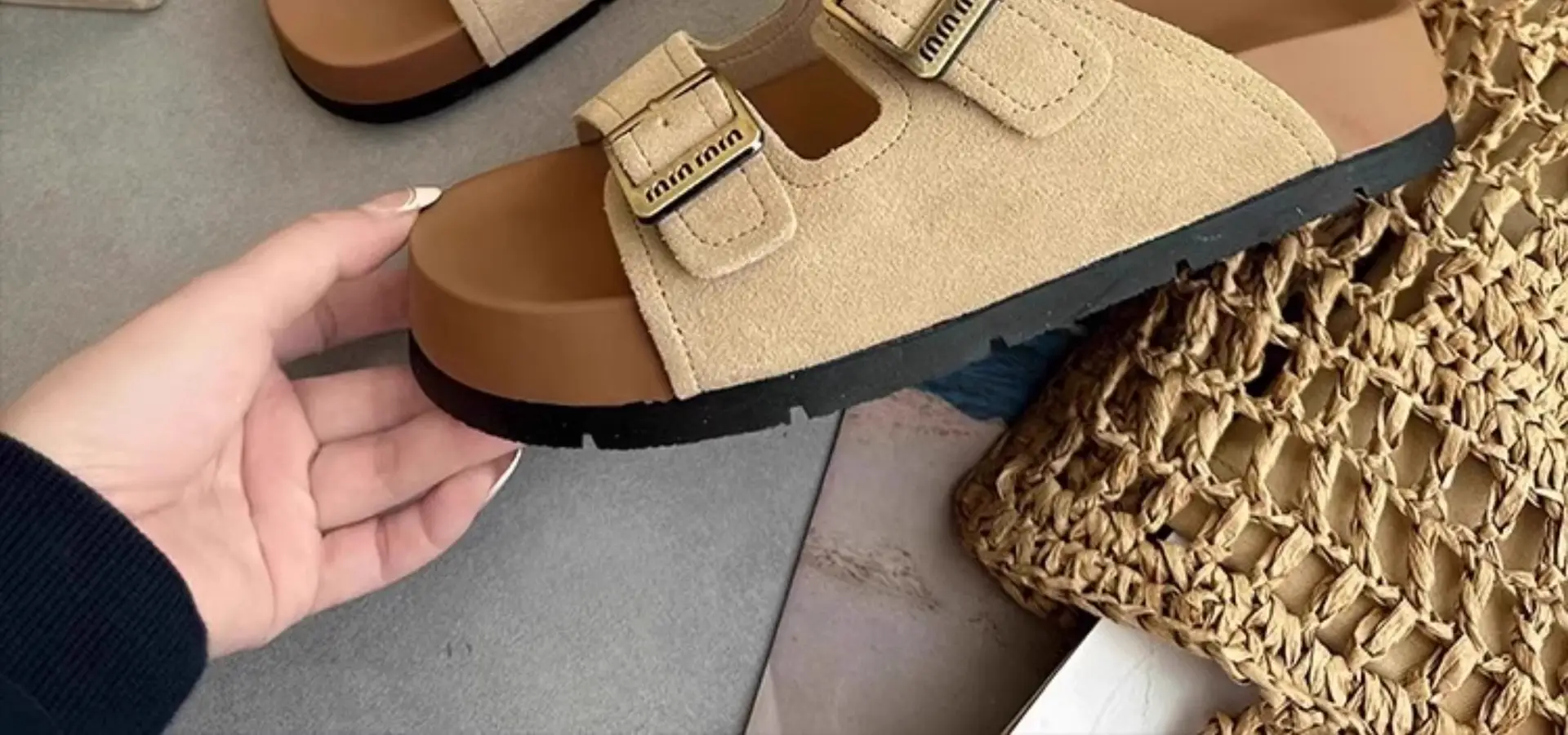 Women Red Birkenstock Slippers Summer Outer Wear 2025 — feature 9