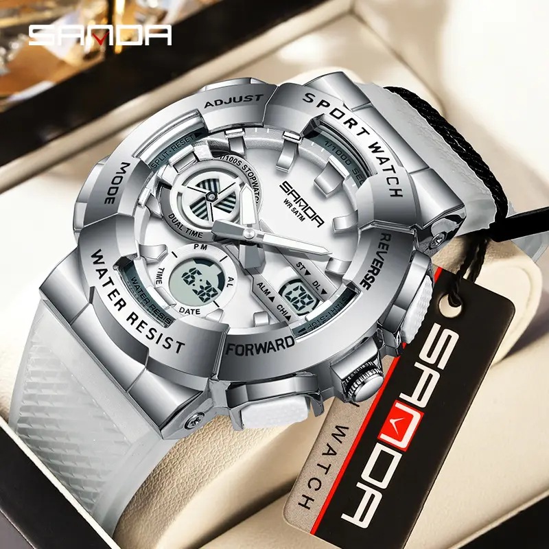 Sanda Multi-Function Outdoor Swimming Watch 110m Waterproof - Image 11