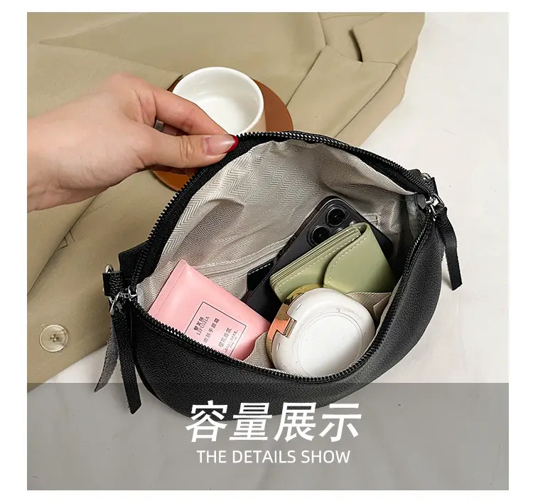 Women's Lightweight Crossbody Bag with Wide Strap — feature 10