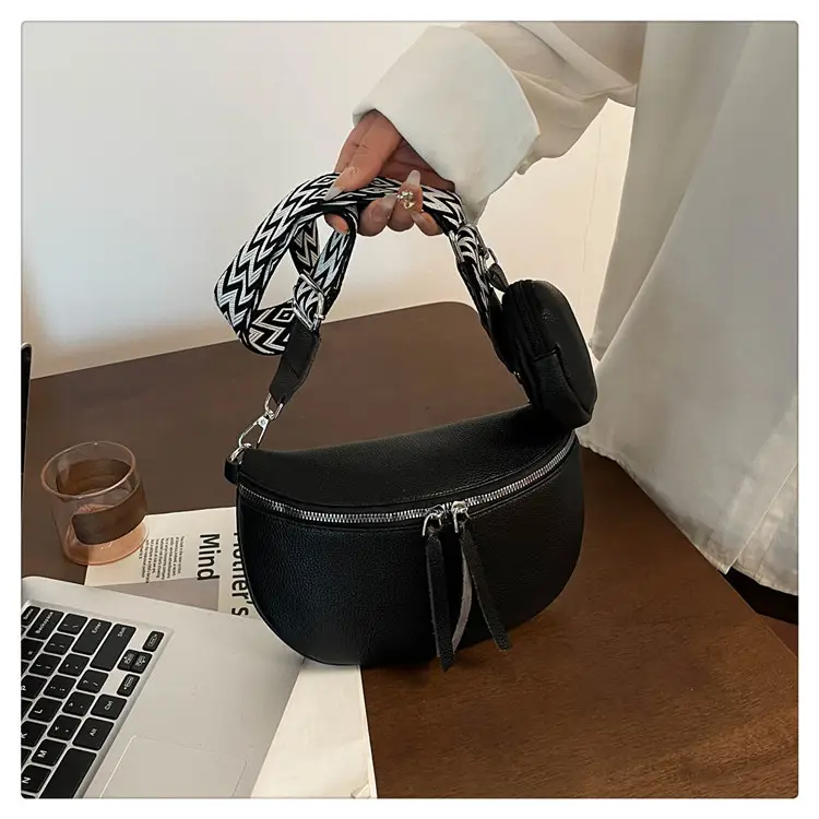 Women's Lightweight Crossbody Bag with Wide Strap — feature 20