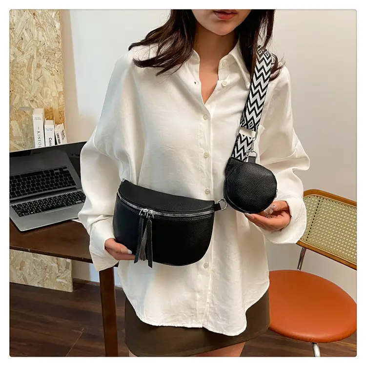Women's Lightweight Crossbody Bag with Wide Strap — feature 23