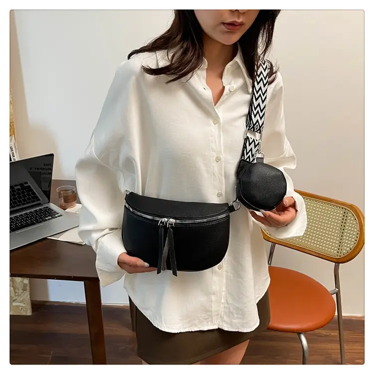 Women's Lightweight Crossbody Bag with Wide Strap — feature 24