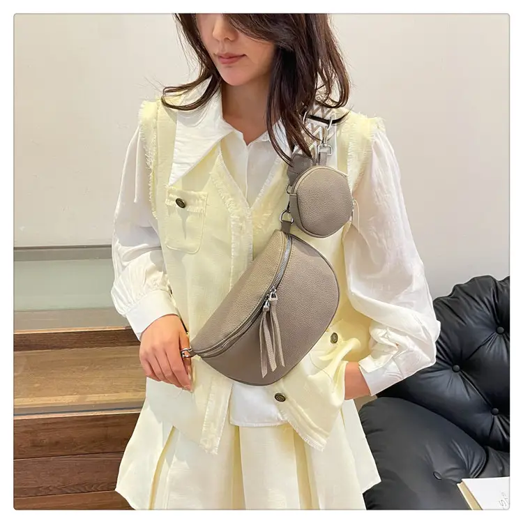 Women's Lightweight Crossbody Bag with Wide Strap — feature 30