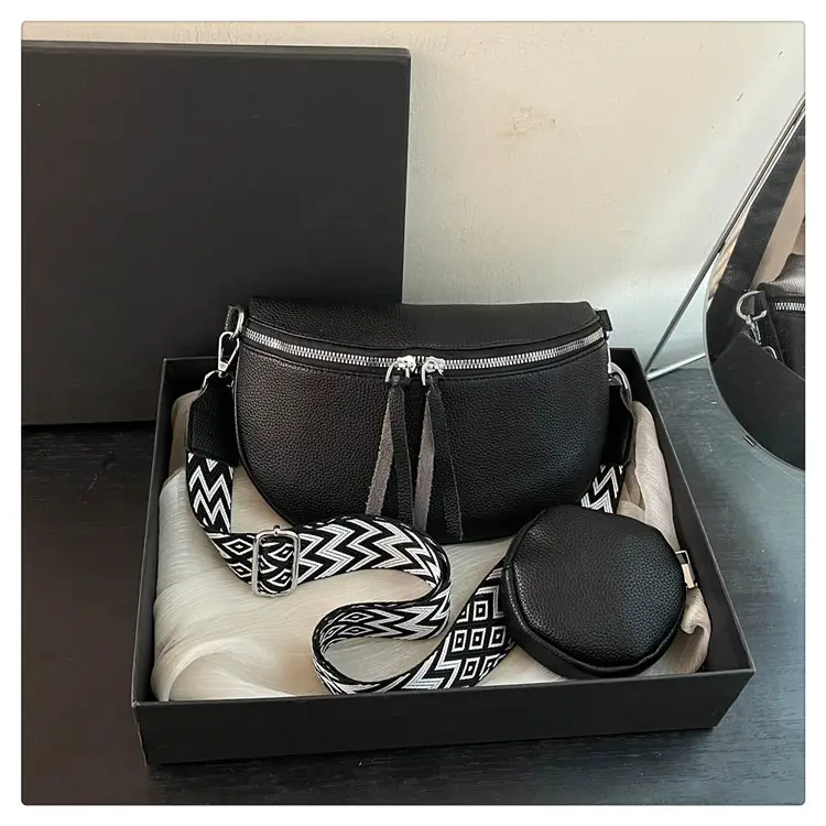 Women's Lightweight Crossbody Bag with Wide Strap — feature 32