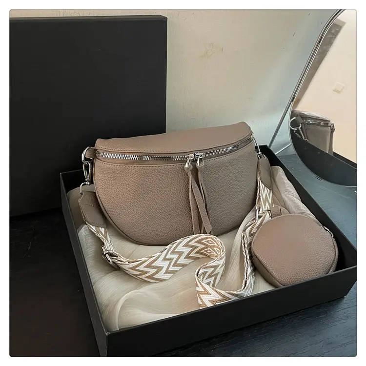Women's Lightweight Crossbody Bag with Wide Strap — feature 33